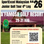 SportExcel Malaysian Junior Golf Tour 2026 – 4th Leg