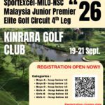 4th Leg SportExcel-Milo-NSC Malaysian Junior Premier Elite Golf Circuit 2026